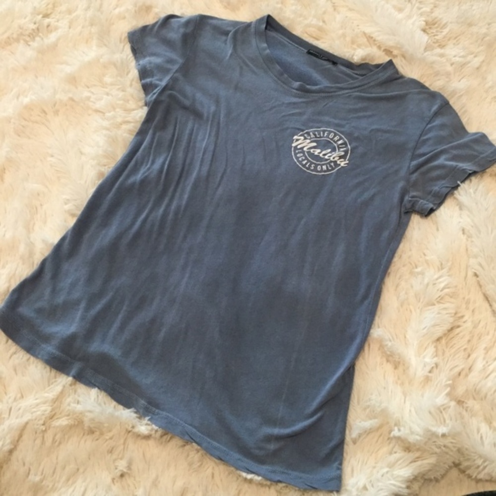 BRANDY MELVILLE Malibu Casual Stretch Thin Top
